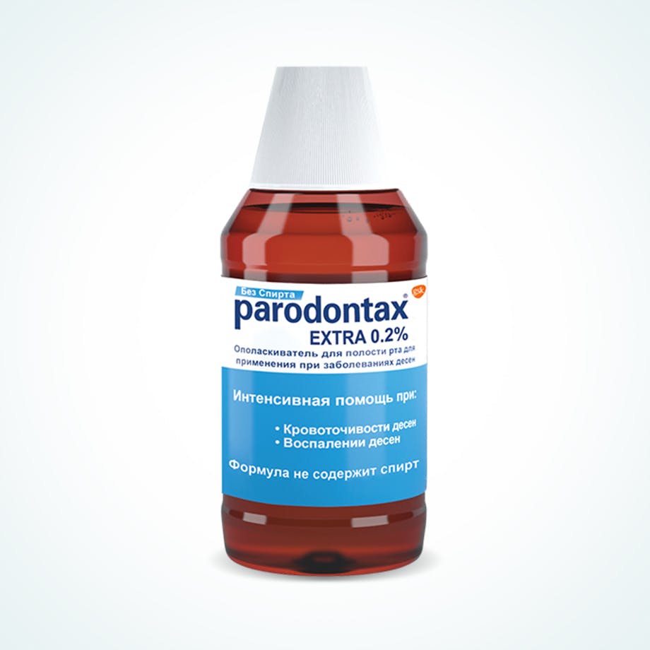 Ополаскиватель для полости рта parodontax Extra 0.2% без спирта
