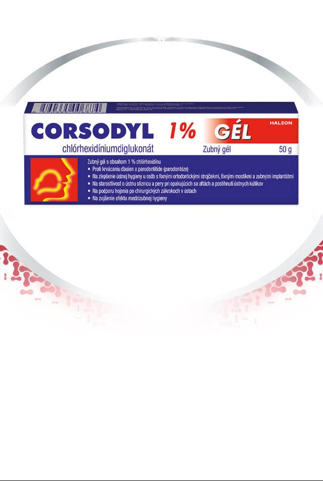 Corsodyl zubný gél