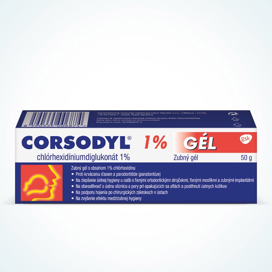 Corsodyl Intensive Treatment 1% Dental gel