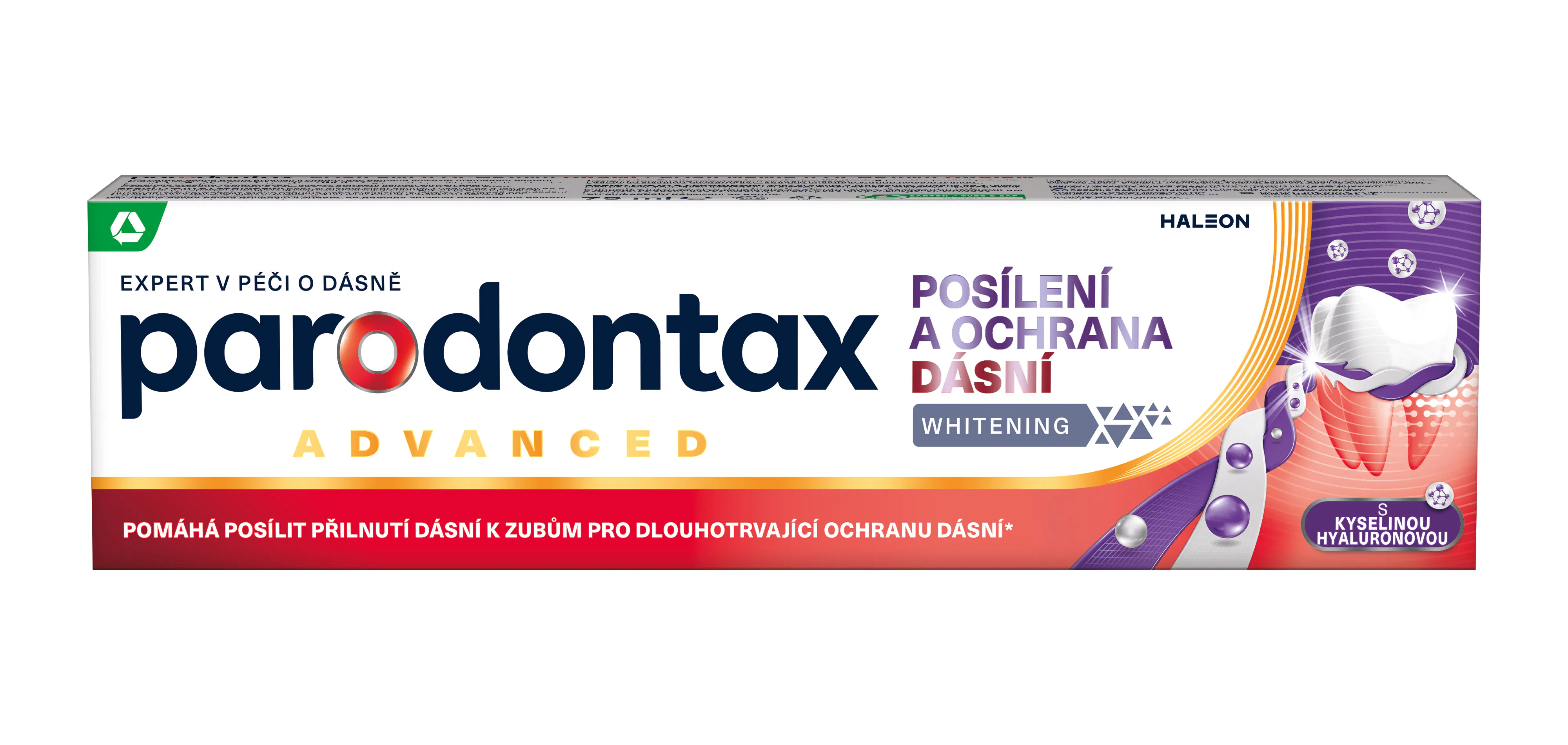 Parodontax Posileni a Ochrana Dasni Whitening