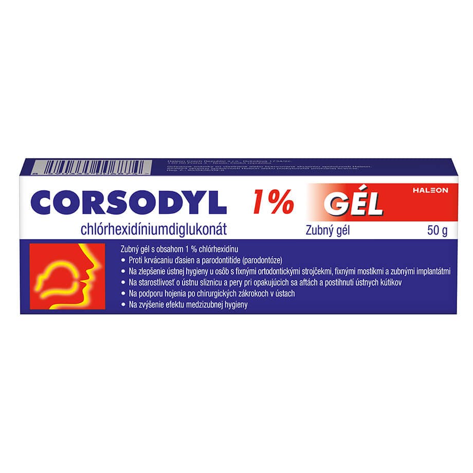 Corsodyl Gél