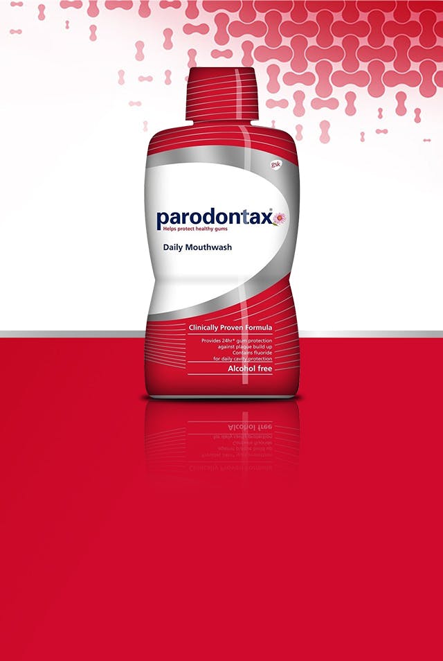 parodontax Daily mouthwash product range