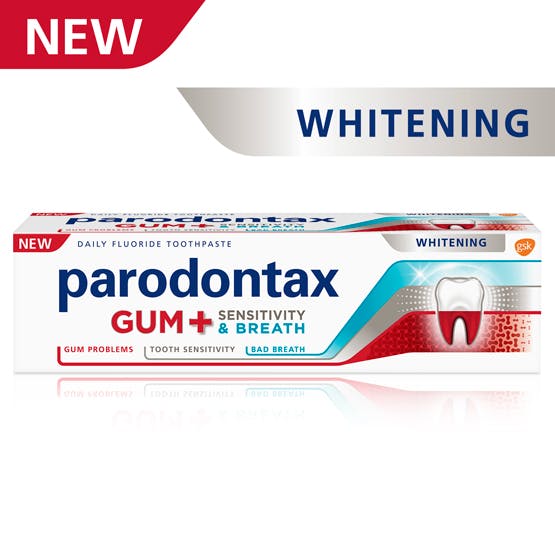 parodontax gum and sensitivity and breath toothpaste