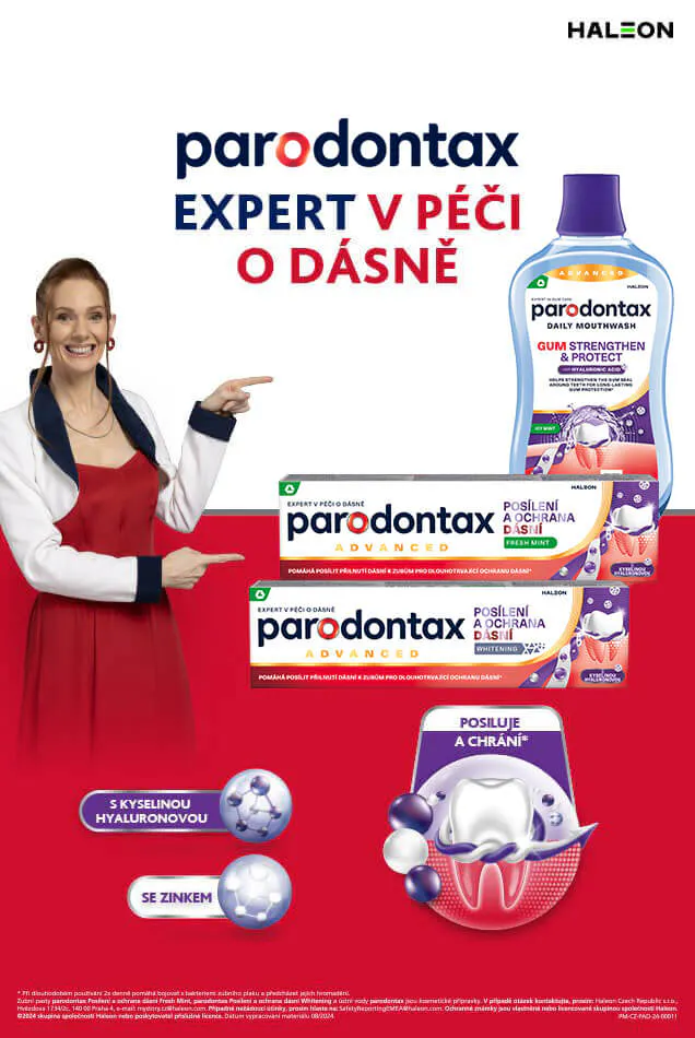 Parodontax Gum Strengthen Protect banner