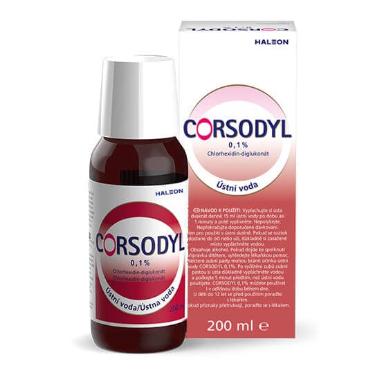 Corsodyl Intensive Treatment Mouthwash Mint
