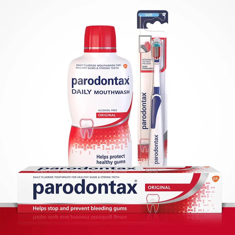 parodontax Daily product range