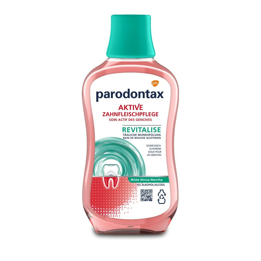 parodontax Aktive Zahnfleischpflege REVITALISE Tägliche Mundspülung 
