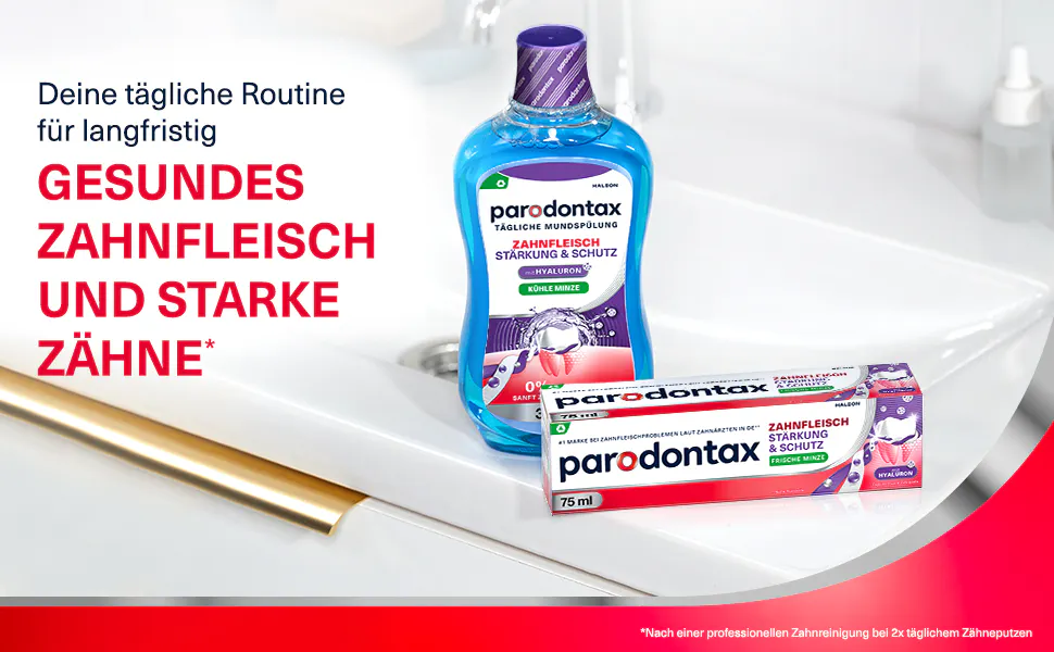 Gesundes Zahnfleisch und starke Zähne