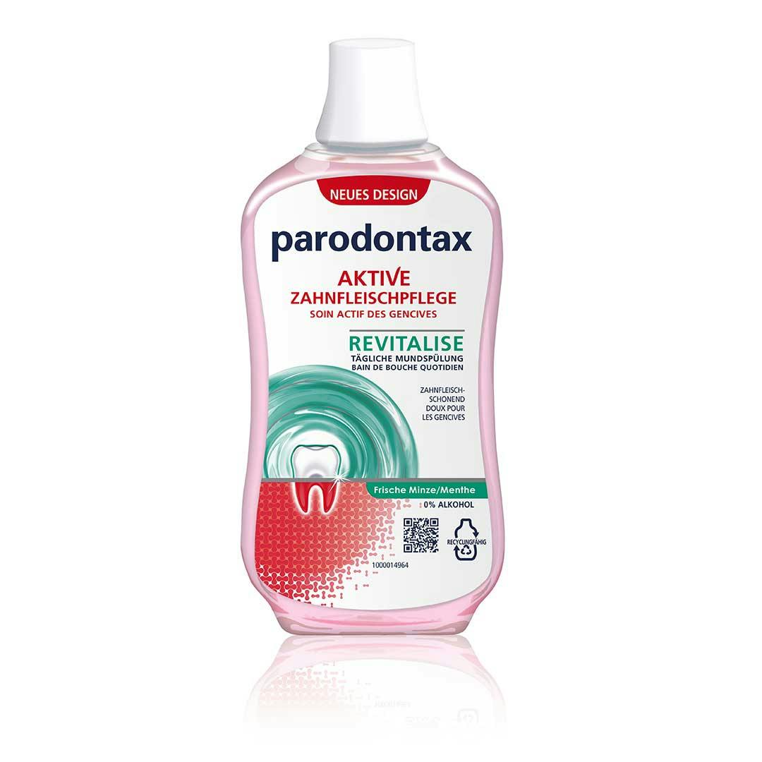 parodontax Tägliche Zahnfleischpflege Mundspülung Minze
