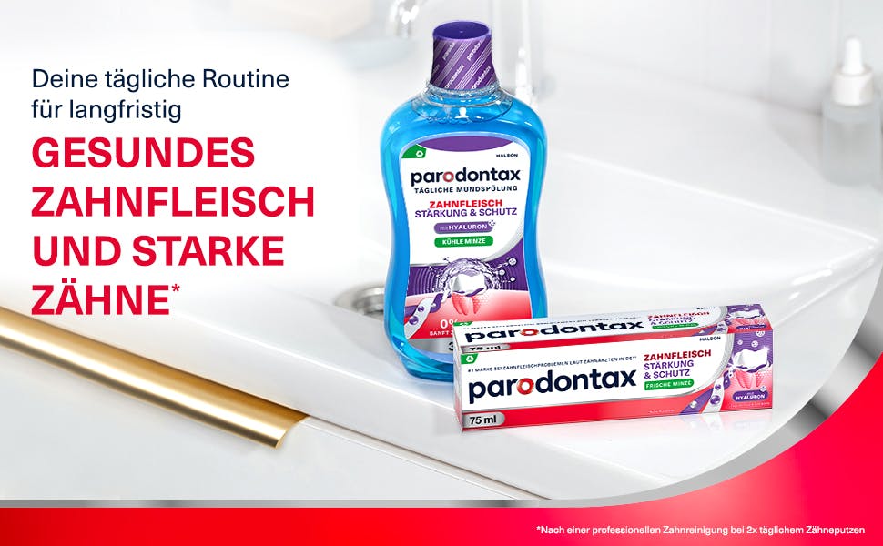 Gesundes Zahnfleisch und starke Zähne