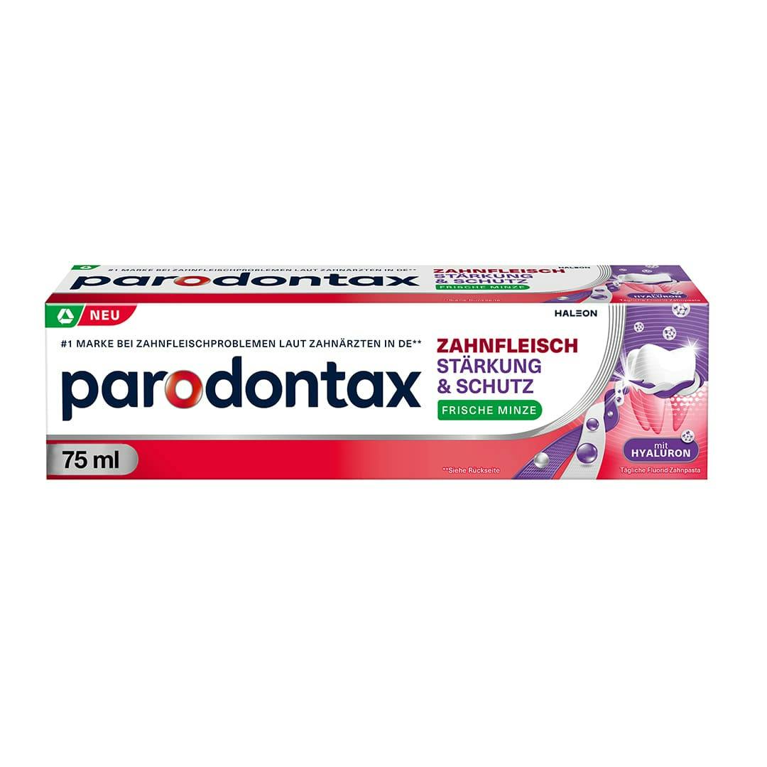 parodontax Zahnfleisch Stärkung & Schutz Frische Minze Zahnpasta 75 ml Tube mit Box 