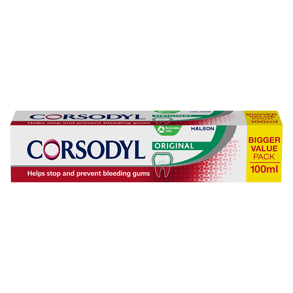 Corsodyl Original Fluoride toothpaste
