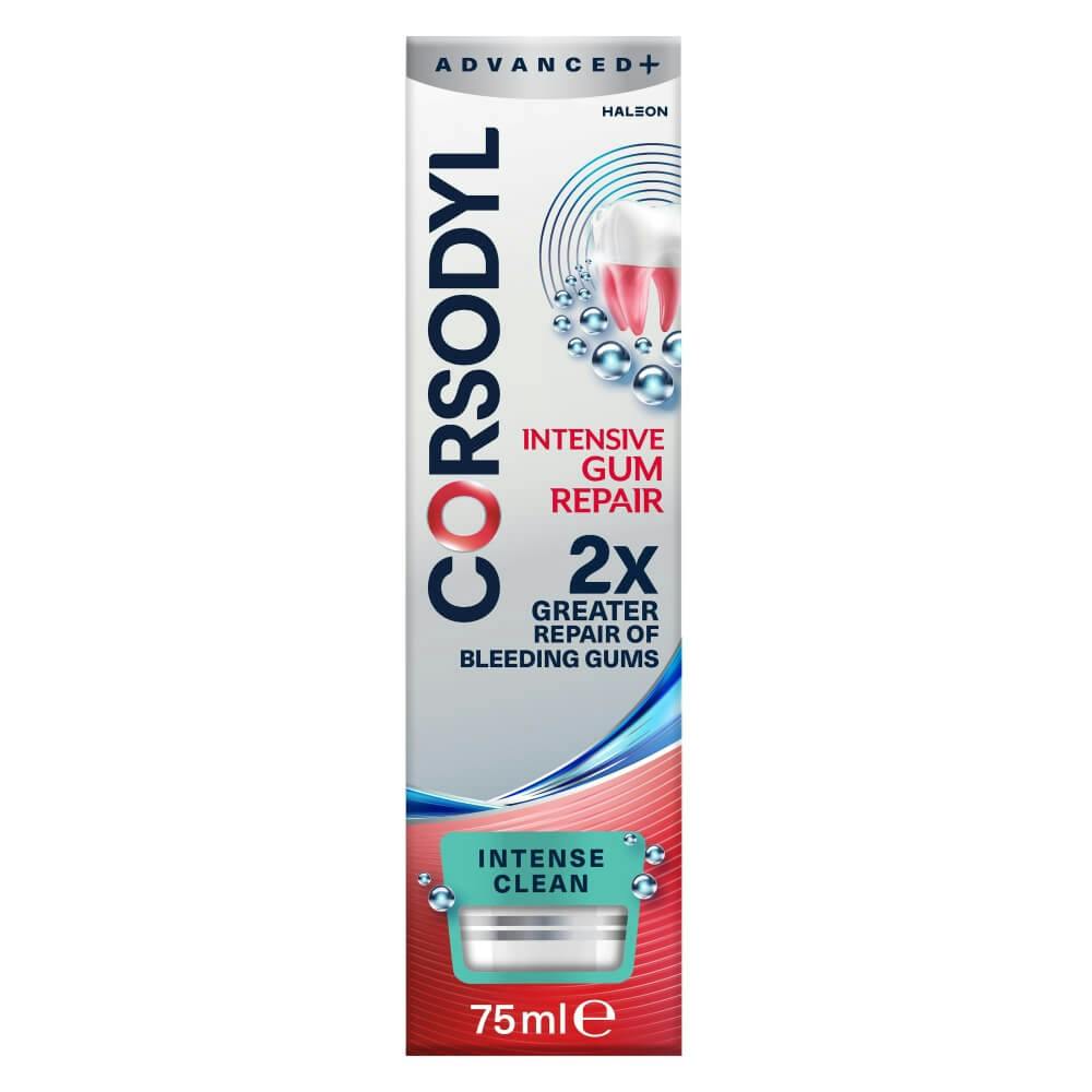 Corsodyl Intensive Gum Repair Toothpaste, Intense Clean