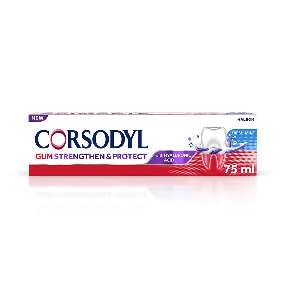Corsodyl Gum Strengthen and Protect Toothpaste Fresh Mint 