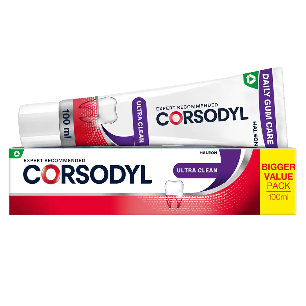 corsodyl ultra clean toothpaste
