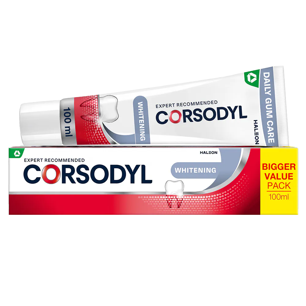 corsodyl whitening toothpaste