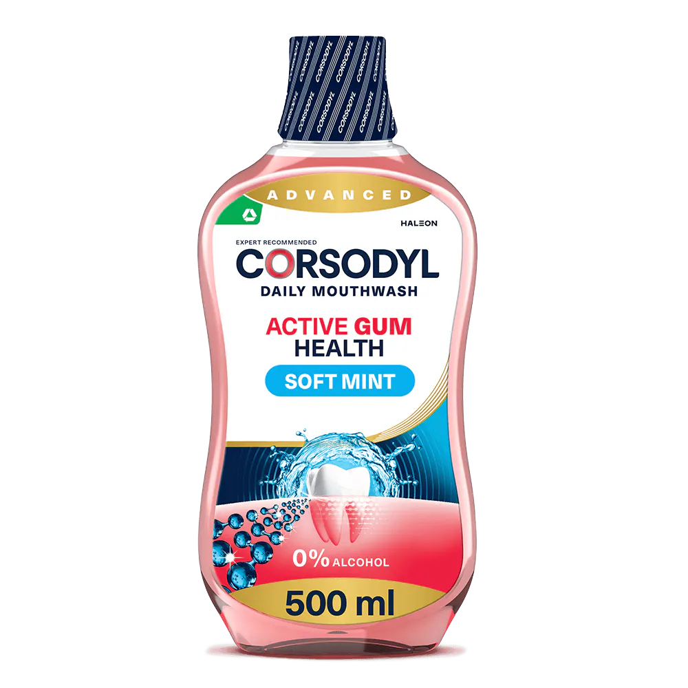 Active Gum Health Mouthwash Soft Mint