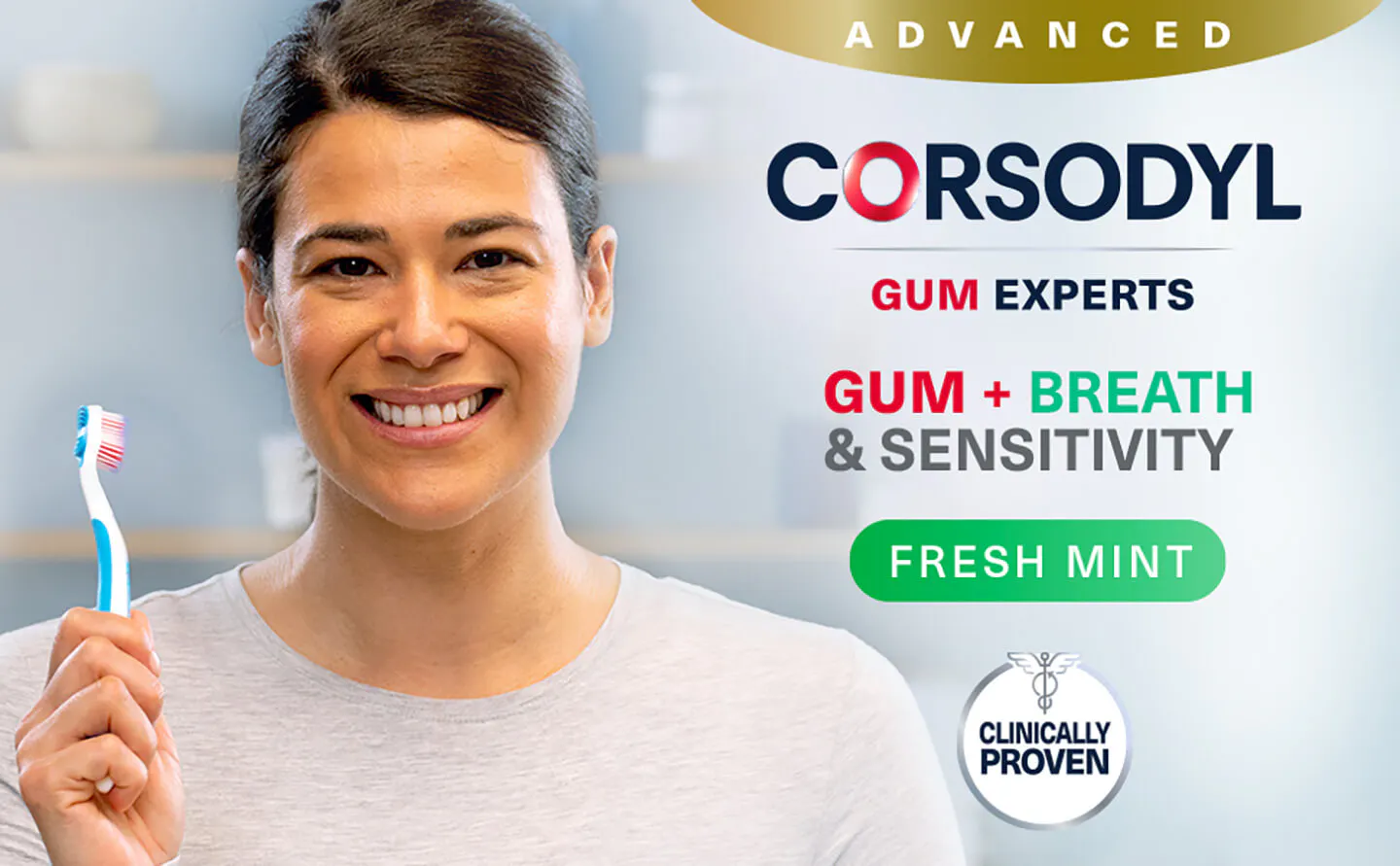 corsodyl product range banner