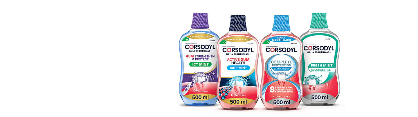 Corsodyl products