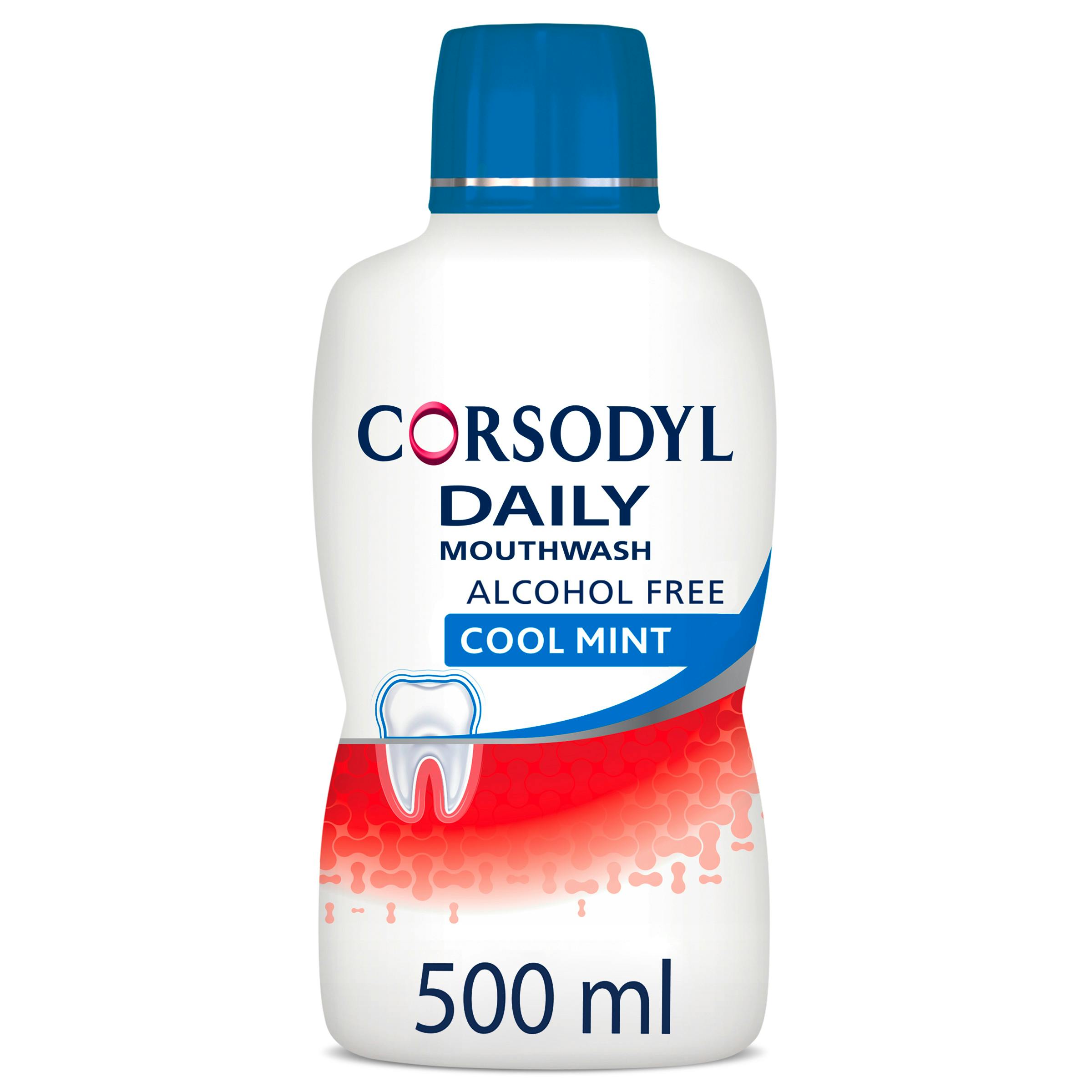 corsodyl daily gum care extra fresh mouthwash