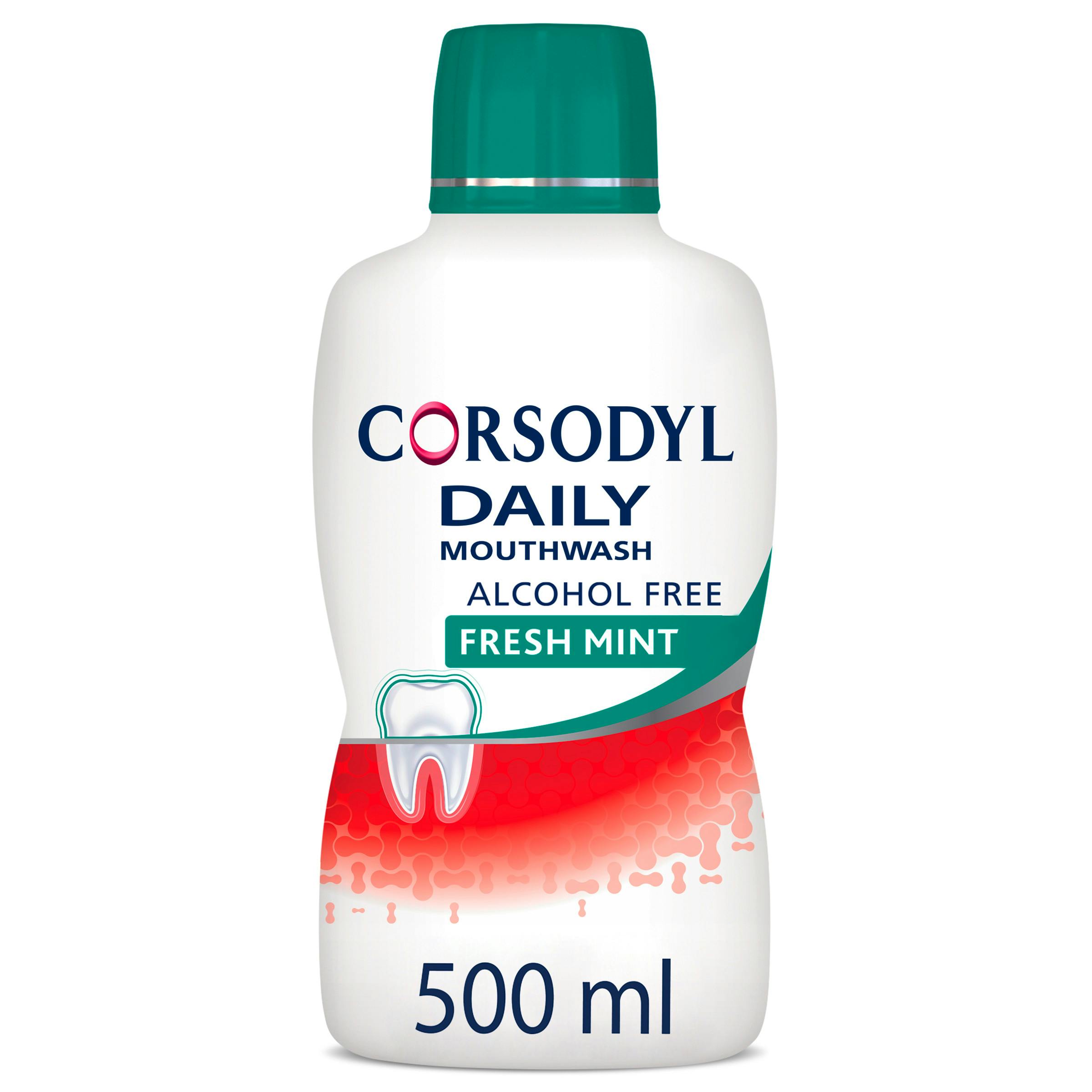 corsodyl daily gum care mouthwash fresh mint
