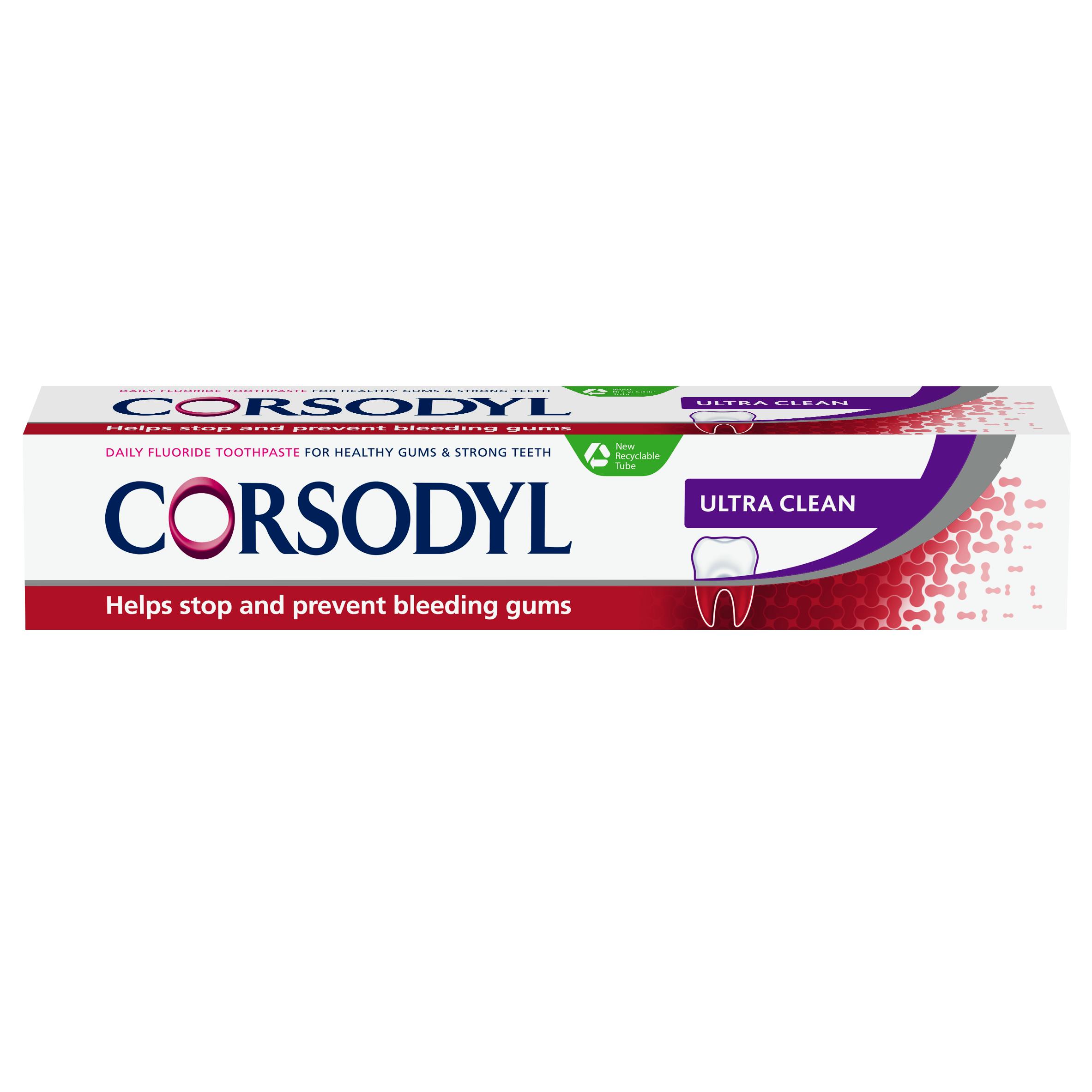 corsodyl ultra clean toothpaste