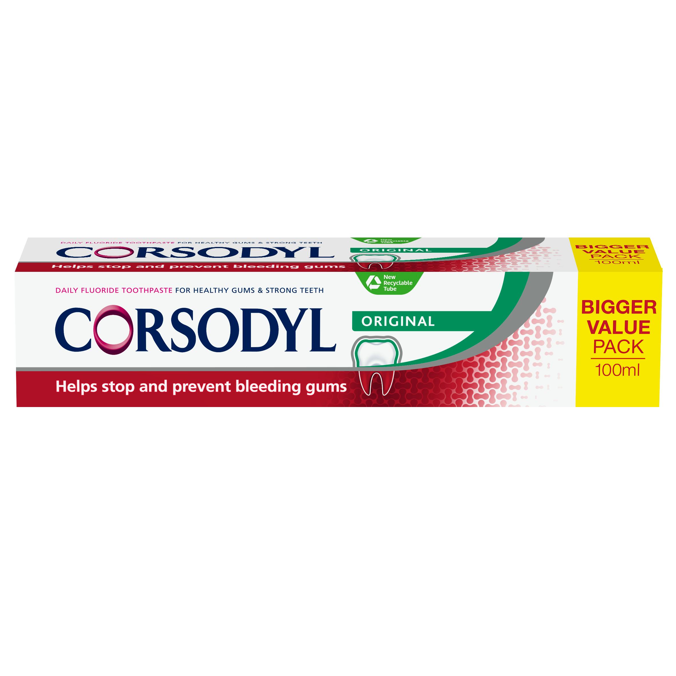 Corsodyl Original Fluoride toothpaste