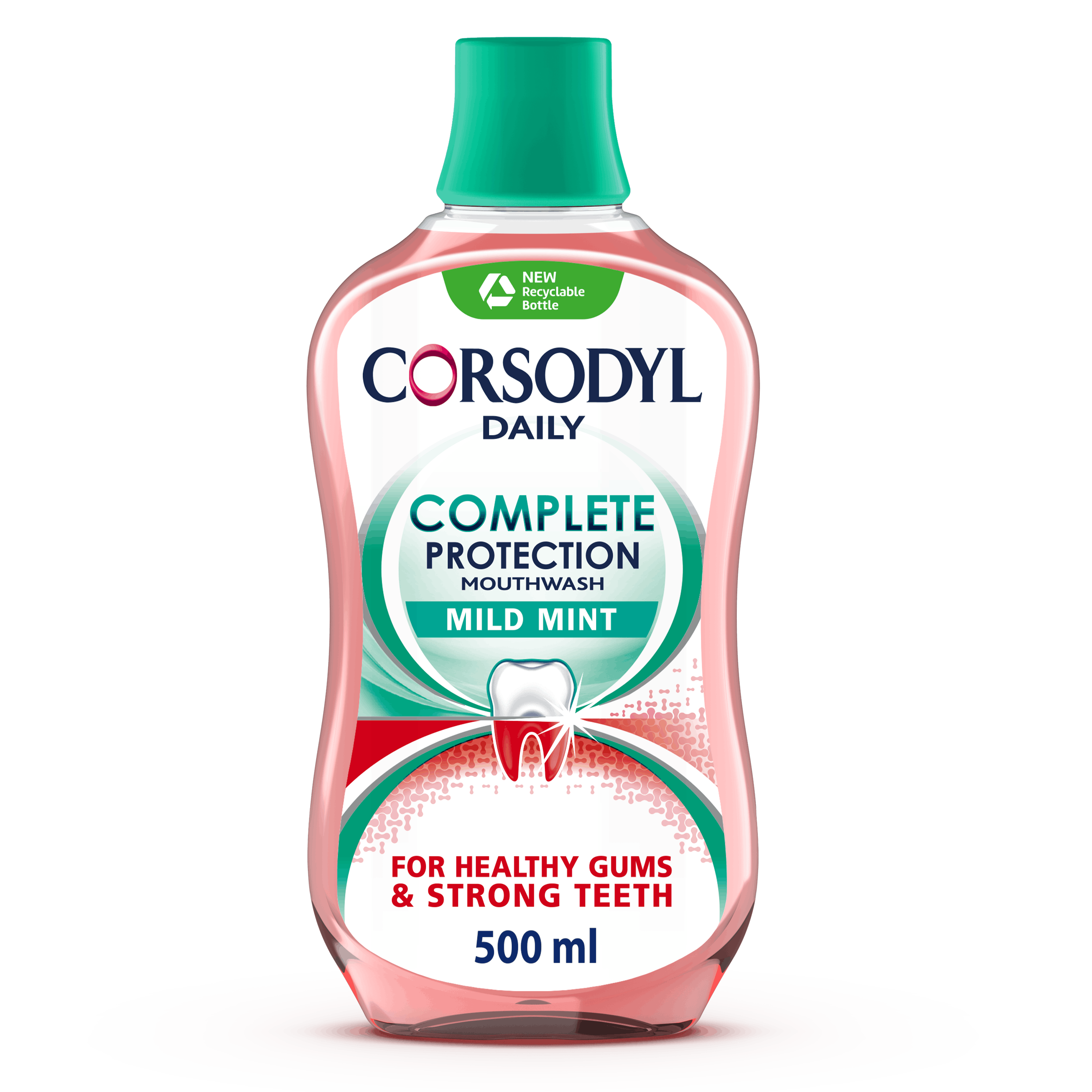 corsodyl complete protection moutwash mild mint