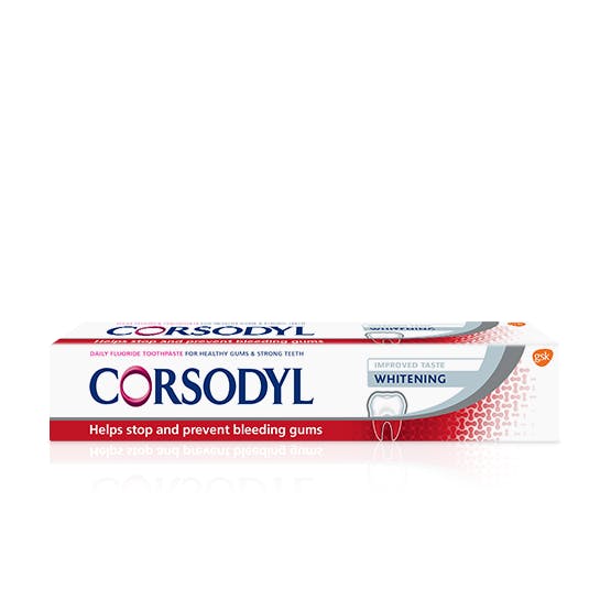 corsodyl whitening toothpaste