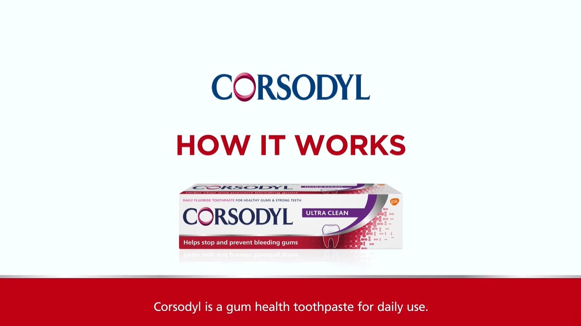 corsodyl toothpaste usa