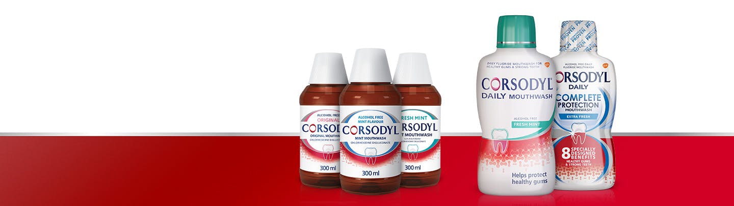 Corsodyl products