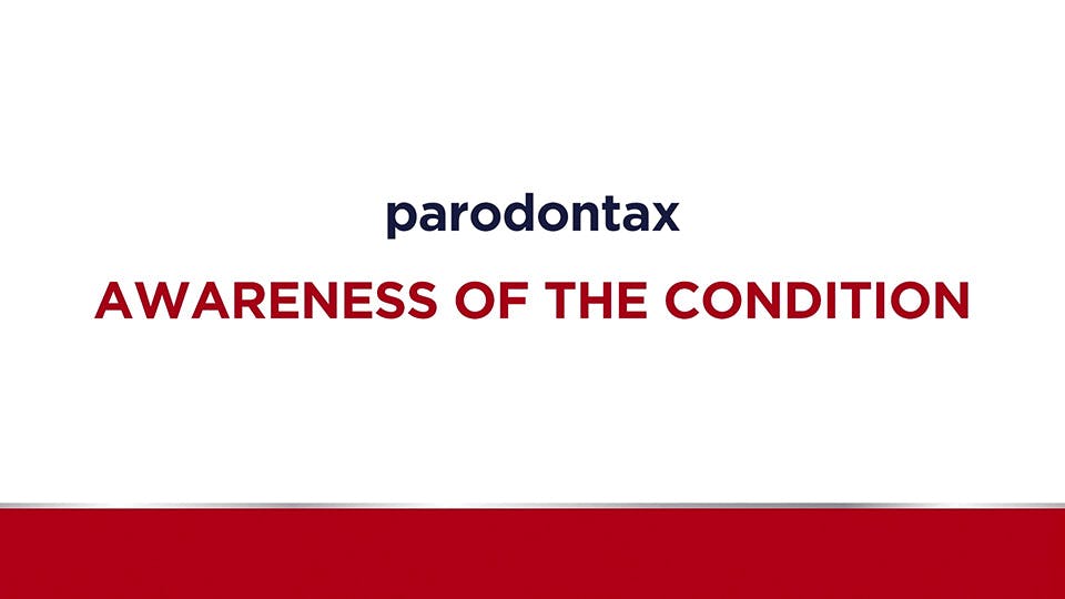 Parodontax toothpastes gum problems video banner