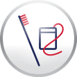 Toothbrush Floss Oral Hygiene parodontax Icon