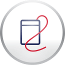 soft round-bristled toothbrush