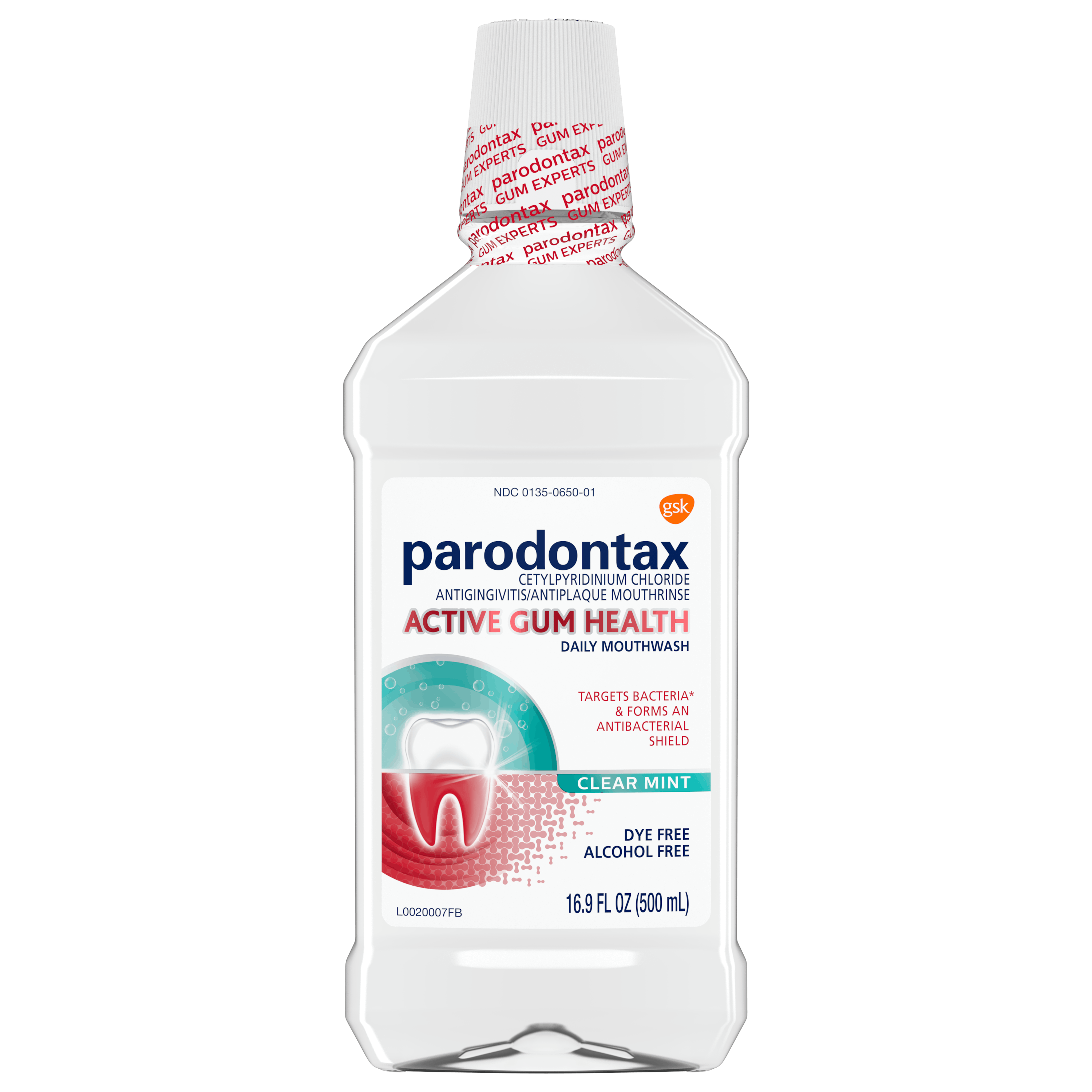 parodontax Active Gum Health Clear Mint Mouthwash