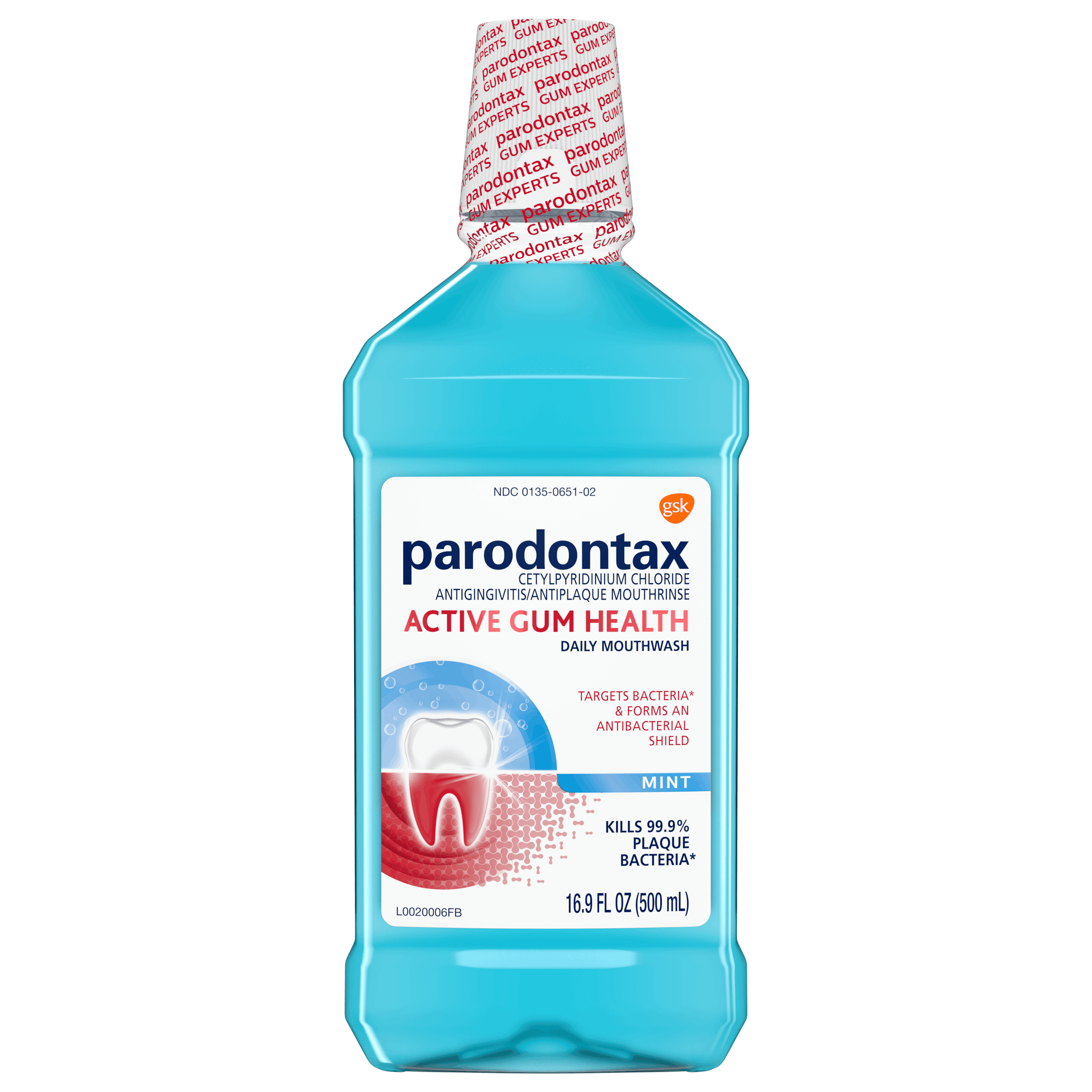 parodontax Active Gum Health Mint Mouthwash 