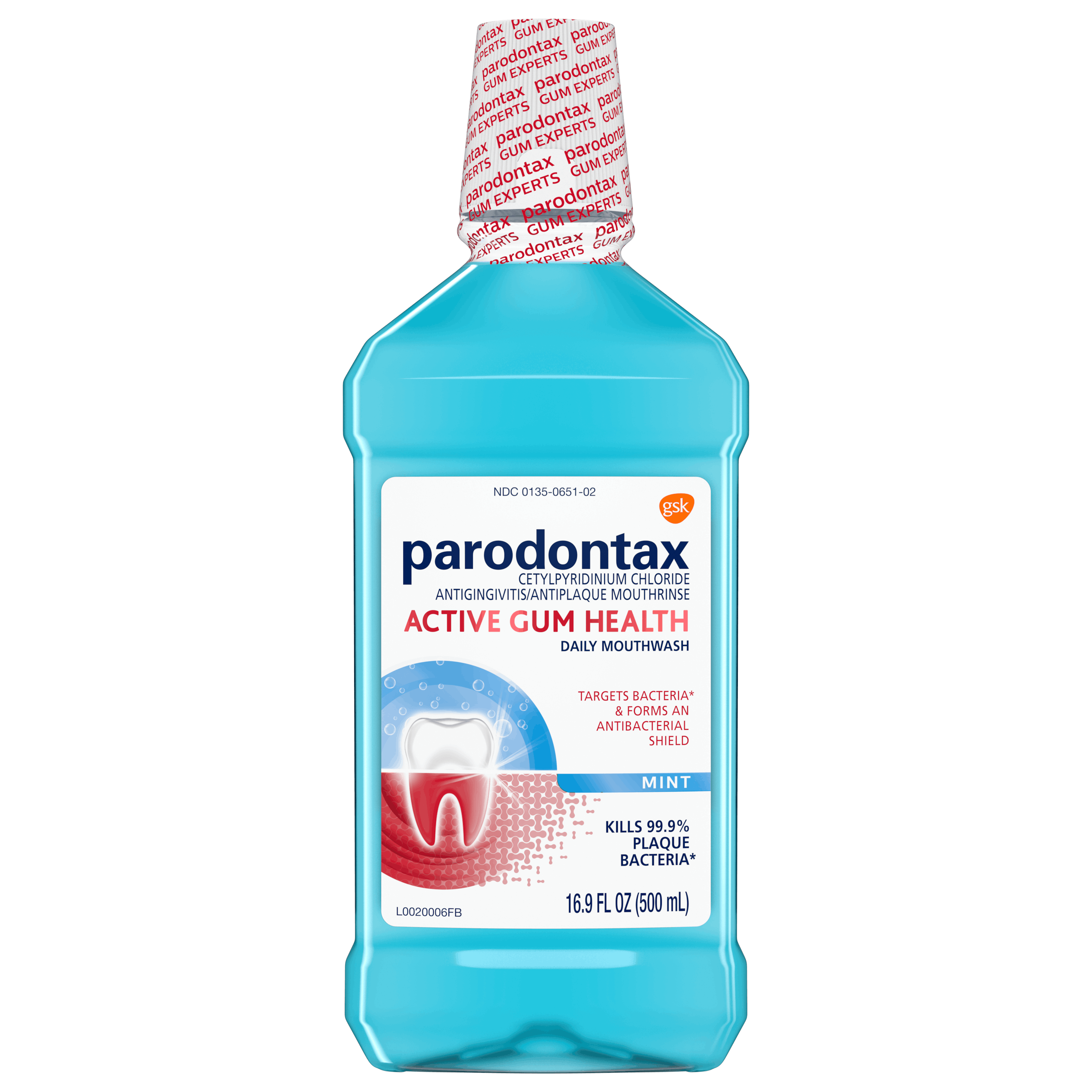 Parodontax Active Gum Health Mint Mouthwash Parodontax