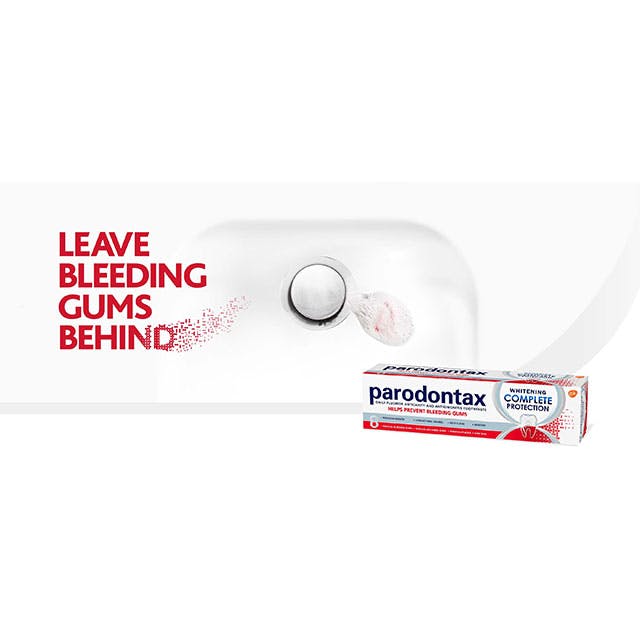 parodontax for gum health and bleeding gums