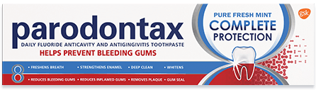 parodontax Complete Protection toothpaste for gum health