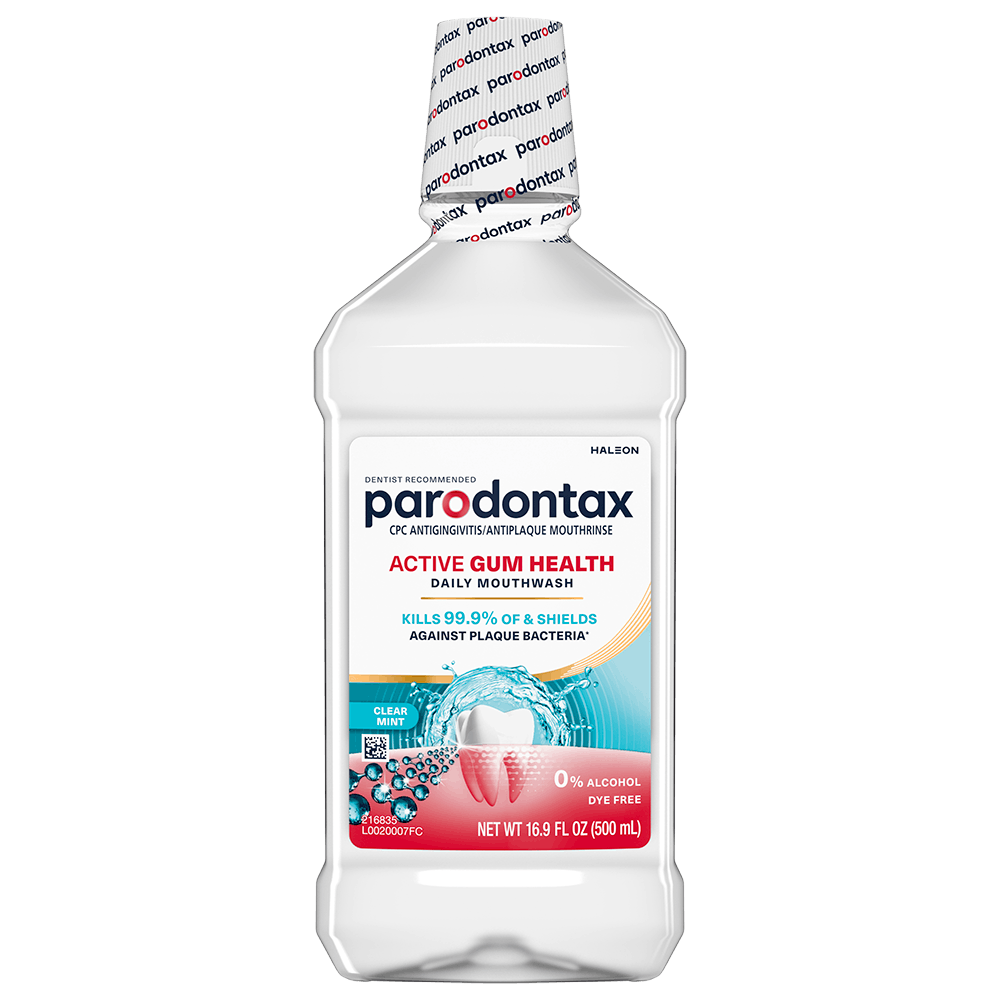 parodontax Active Gum Health Clear Mint Mouthwash 