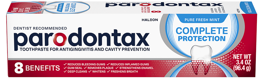 parodontax complete protection pure fresh mint toothpaste