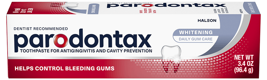 parodontax gum health whitening toothpaste