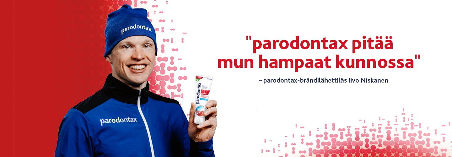 parodontax original header banner