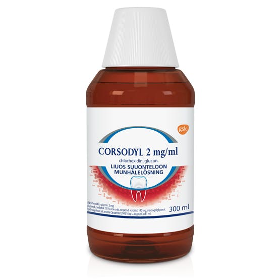 corsodyl liuos suuonteloon