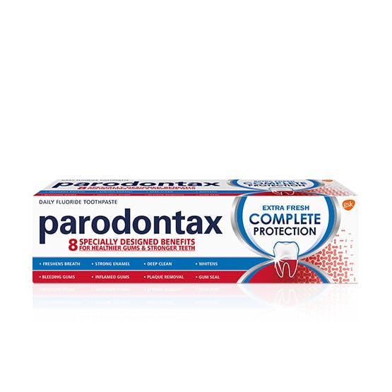 parodontax complete protection whitening