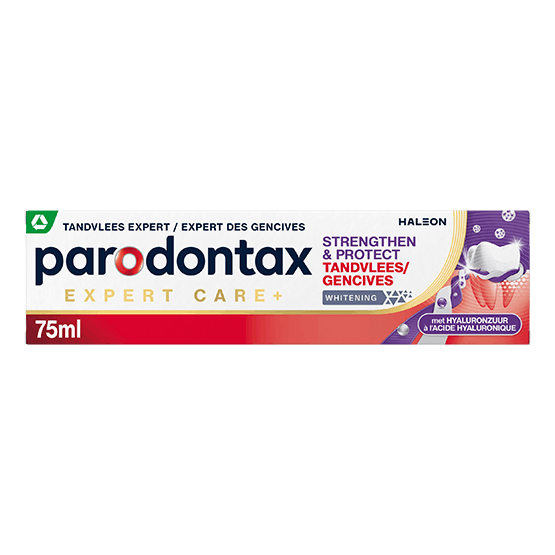 Packshot parodontax Strengthen & Protect Whitening