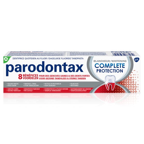 parodontax complete protection whitening