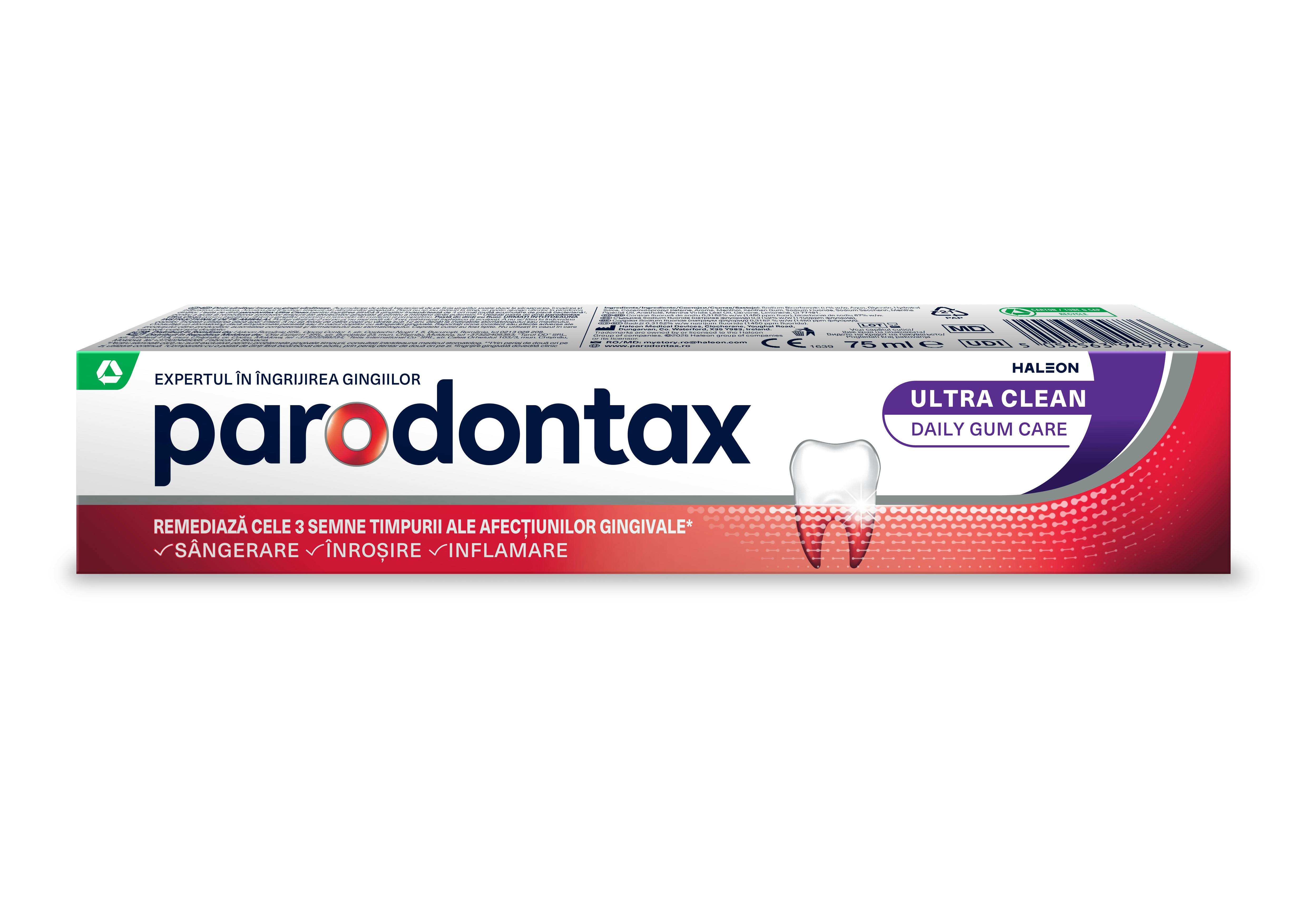parodontax ultra clean toothpaste