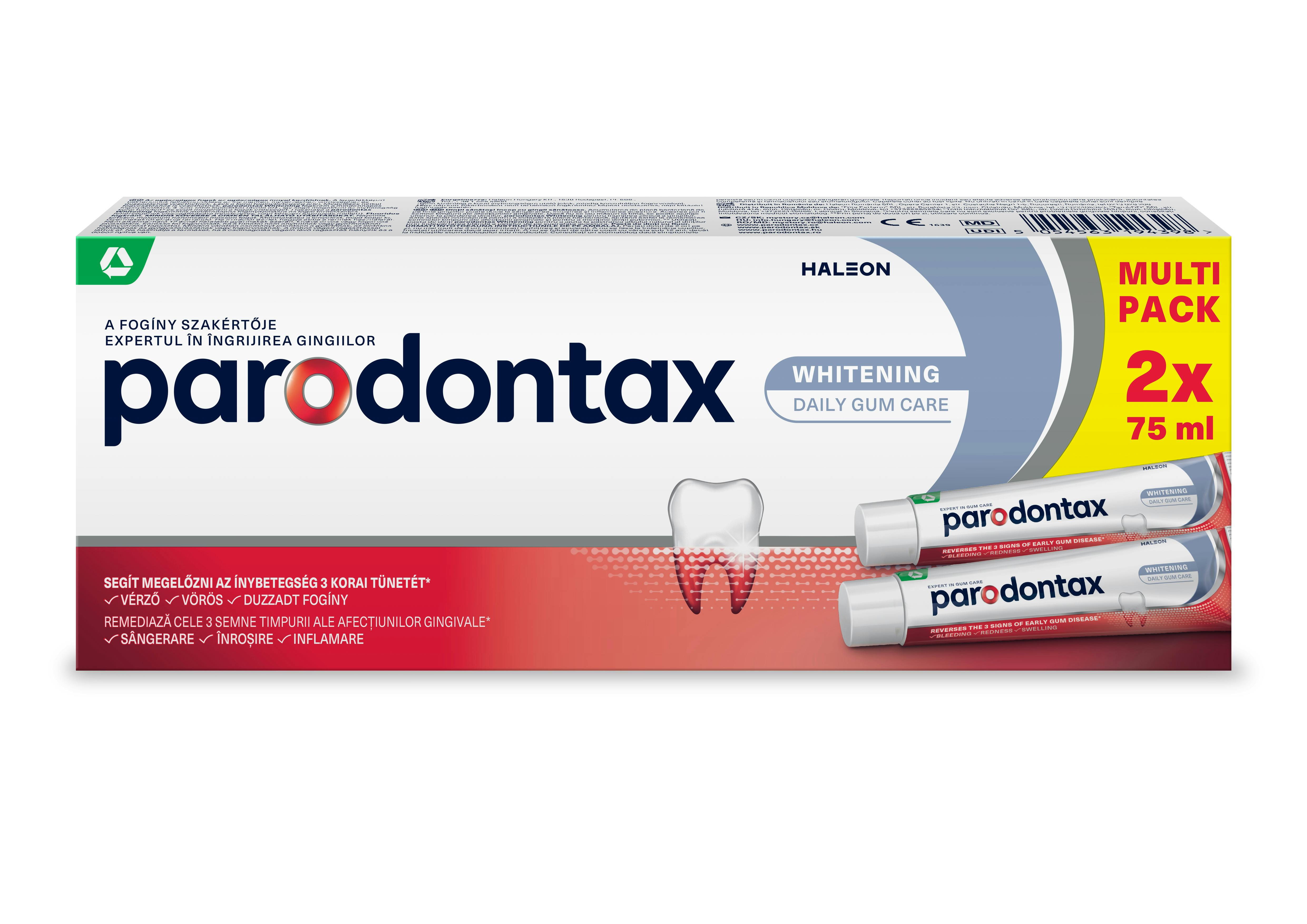 parodontax whitening toothpaste
