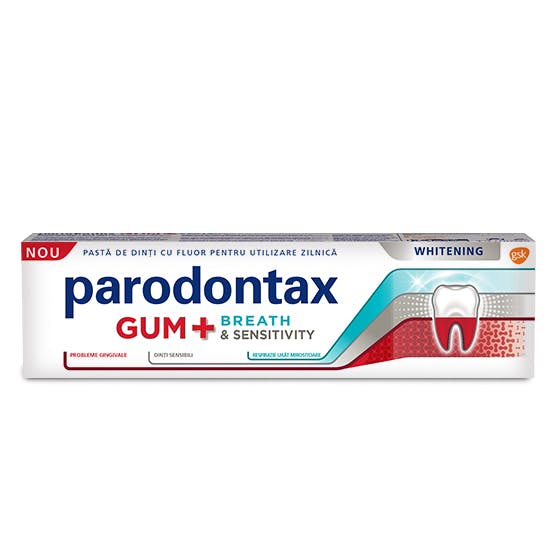 parodontax gum and sensitivity and breath toothpaste